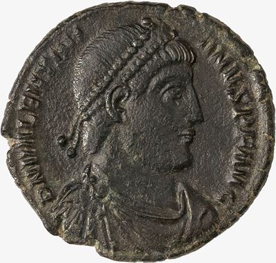 Impero Romano, Doppia Maiorina databile al 364-367 d.C.