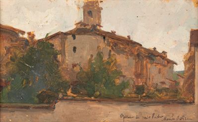 Il Borgo di Volpedo con la Chiesa di San Pietro Apostolo