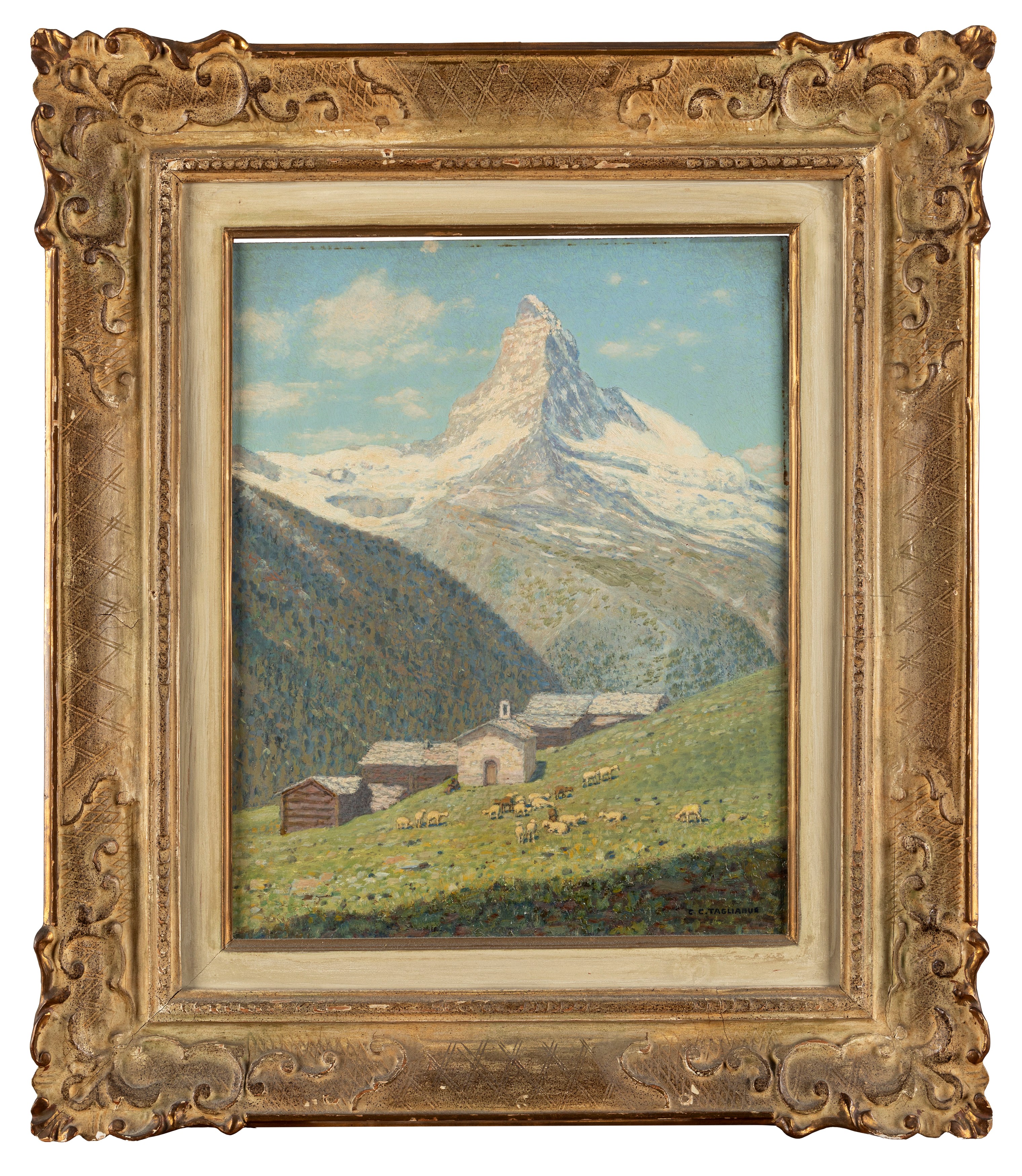 Carlo Costantino Tagliabue - Il Cervino (versante Svizzero)