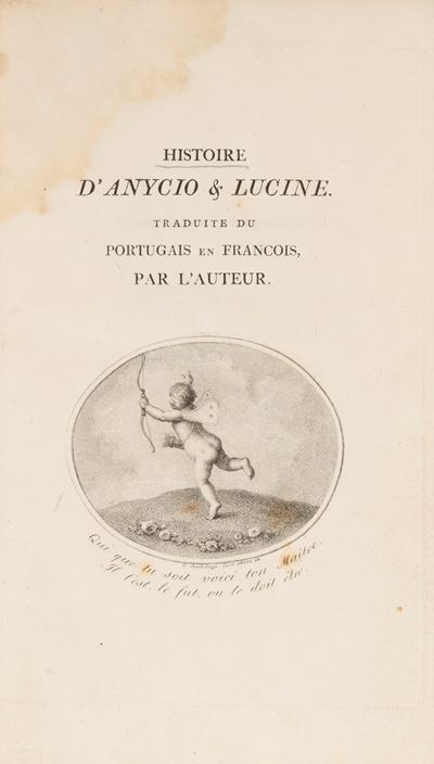 Francesco Bartolozzi, Histoire d'Anycio & Lucine