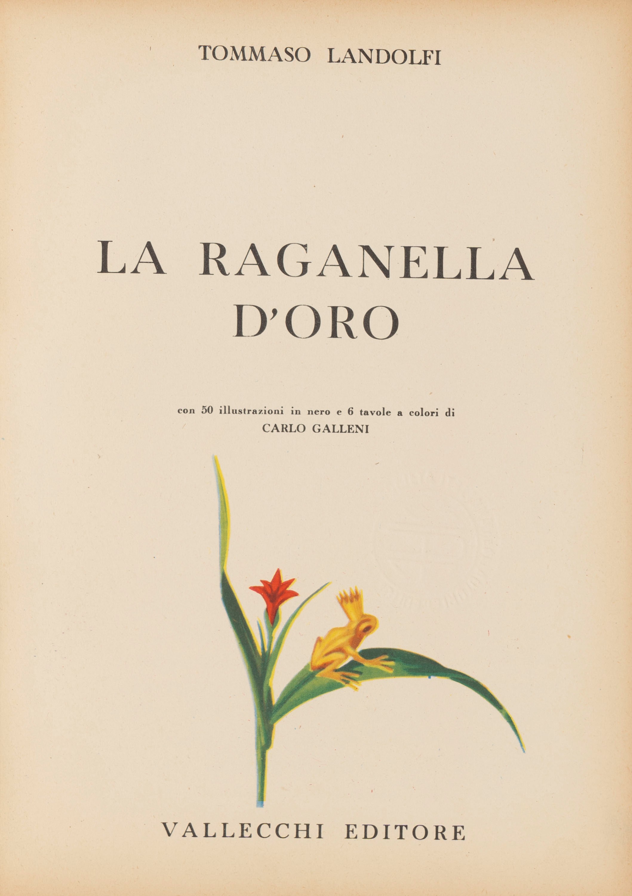 Il Principe infelice - La Raganella d'oro