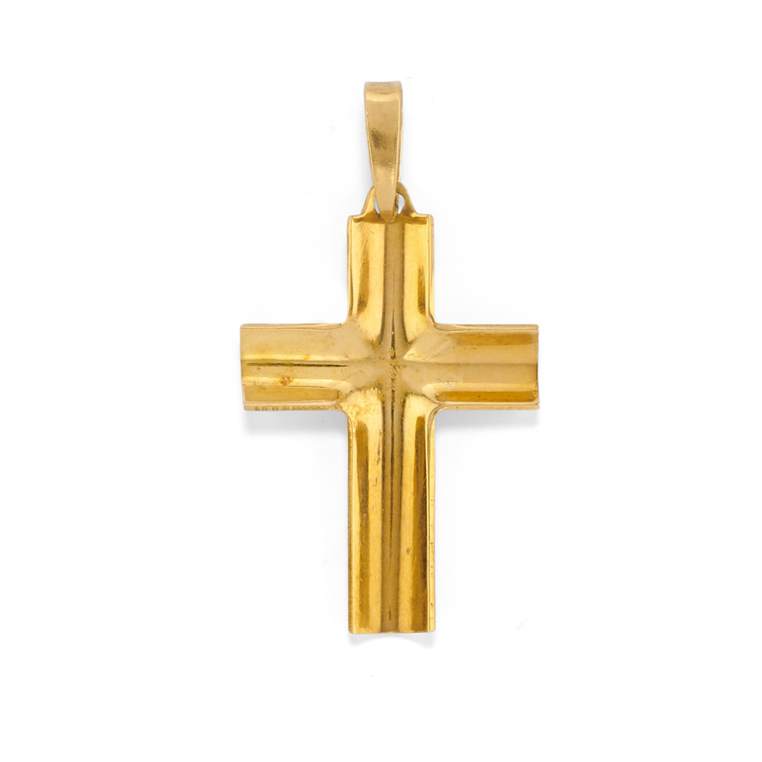 Cinque pendenti, oro giallo 18k, smalto policromo con diamanti e ceramica