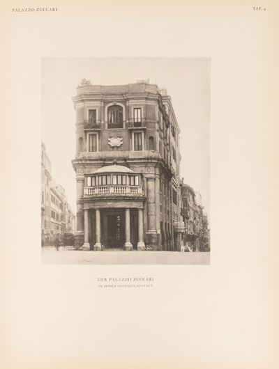Der Palazzo Zuccari in Rom