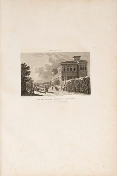 Choix de plus célèbres maisons de Rome et de ses environs, 1809