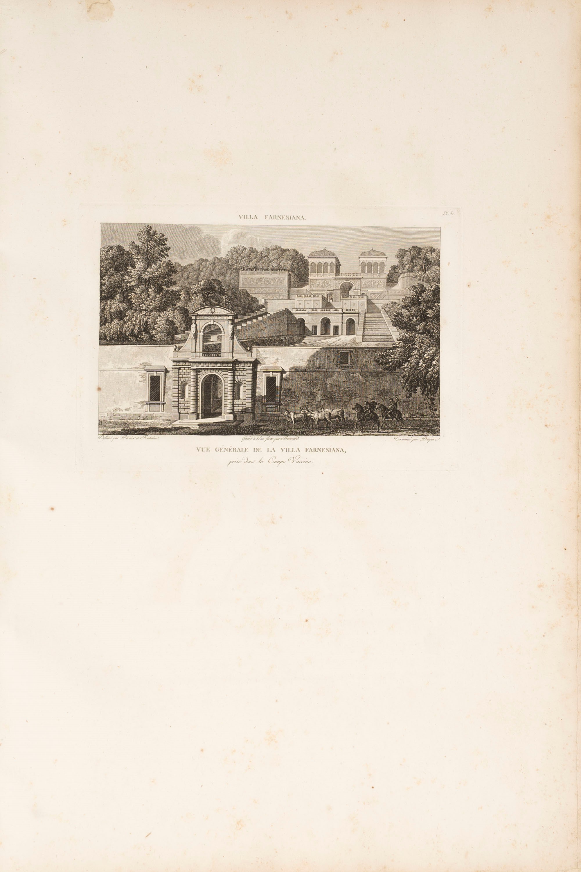 Charles Percier, Pierre Francois Leonard Fontaine - Choix de plus célèbres maisons de Rome et de ...
