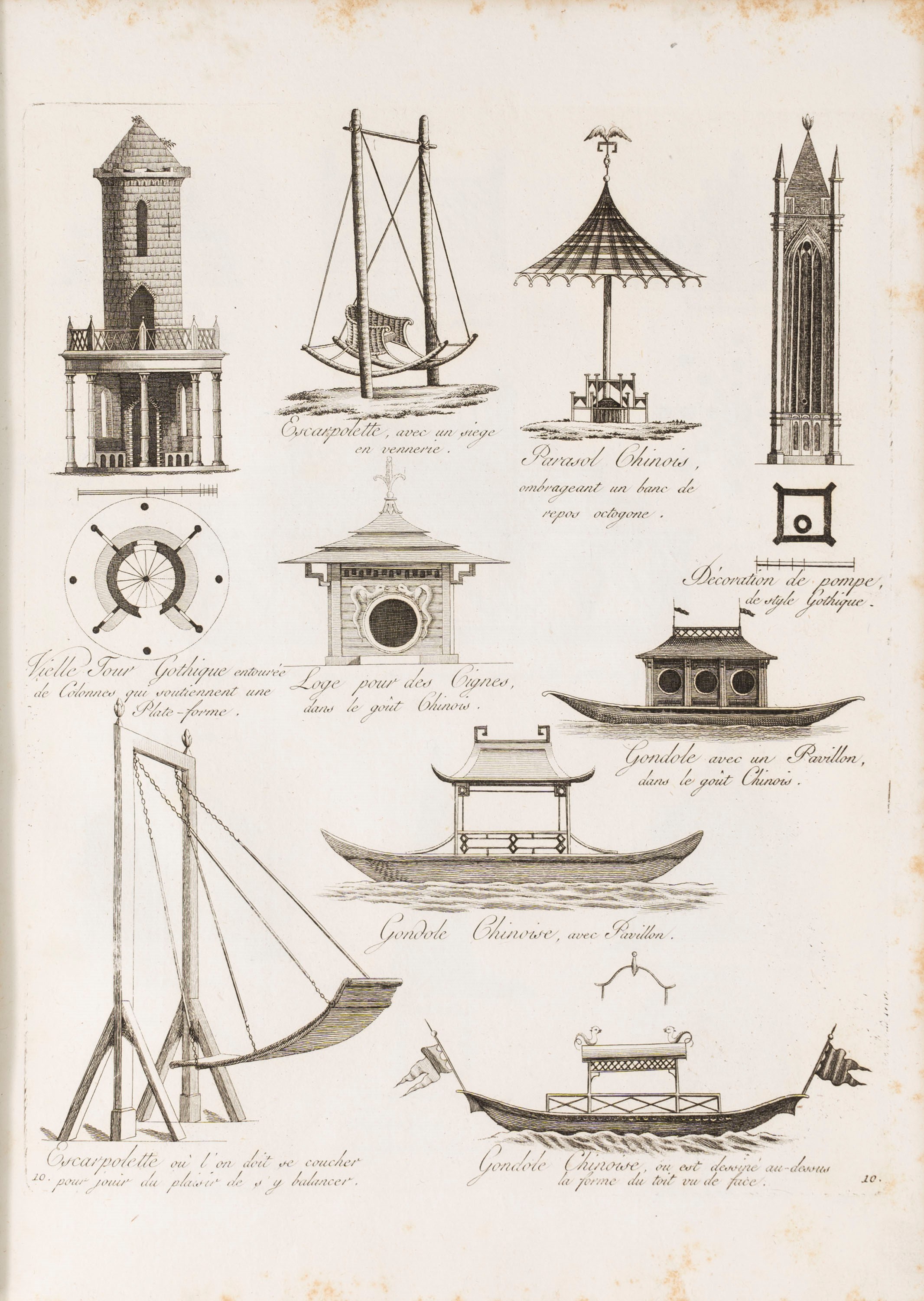 Johann Gottfried Grohmann - Recueil de dessins d'une execution peu dispendieuse, 1805