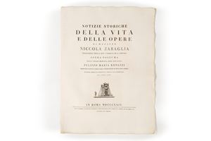 Historical news on the life and works of maestro Nicola Zabaglia