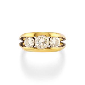 Anello con diamanti