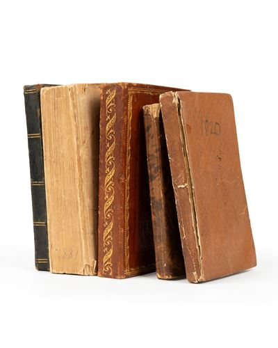 Regina e C., Lunari genovesi, 1820-1882, compilati per gli anni 1820, 1826, 1840, 1872, 1882