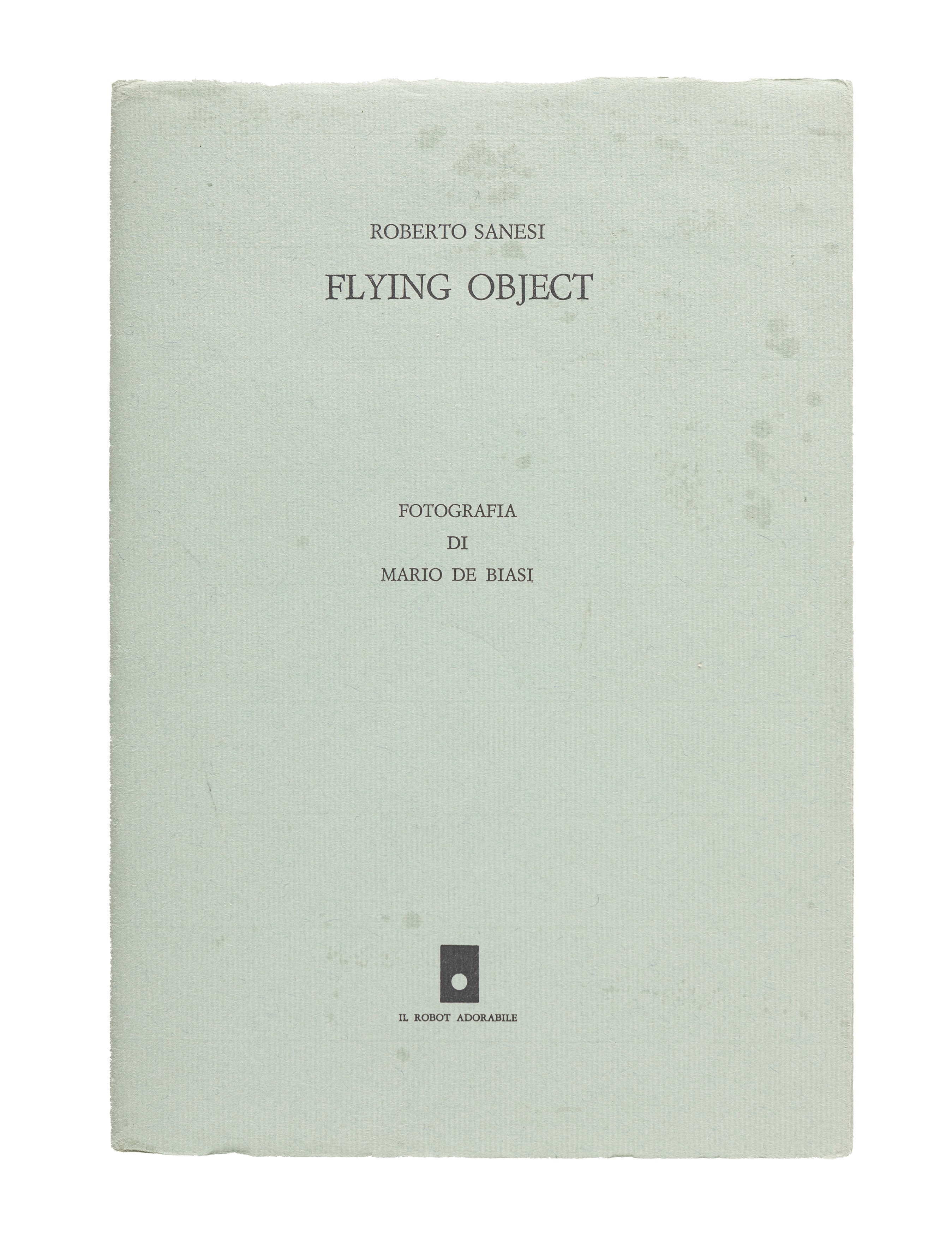 Mario De Biasi - Flying Object di Roberto Sanesi