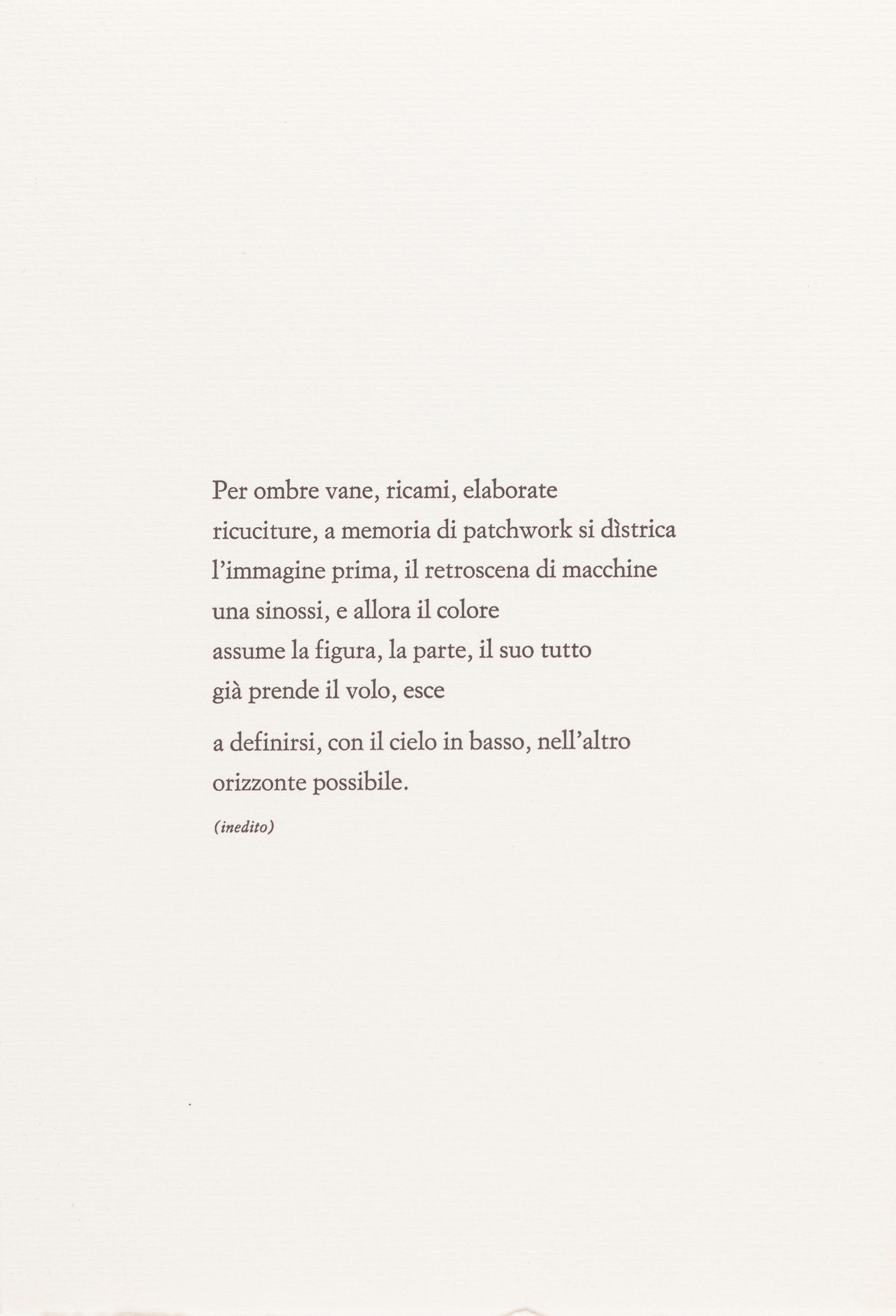 Mario De Biasi - Flying Object di Roberto Sanesi