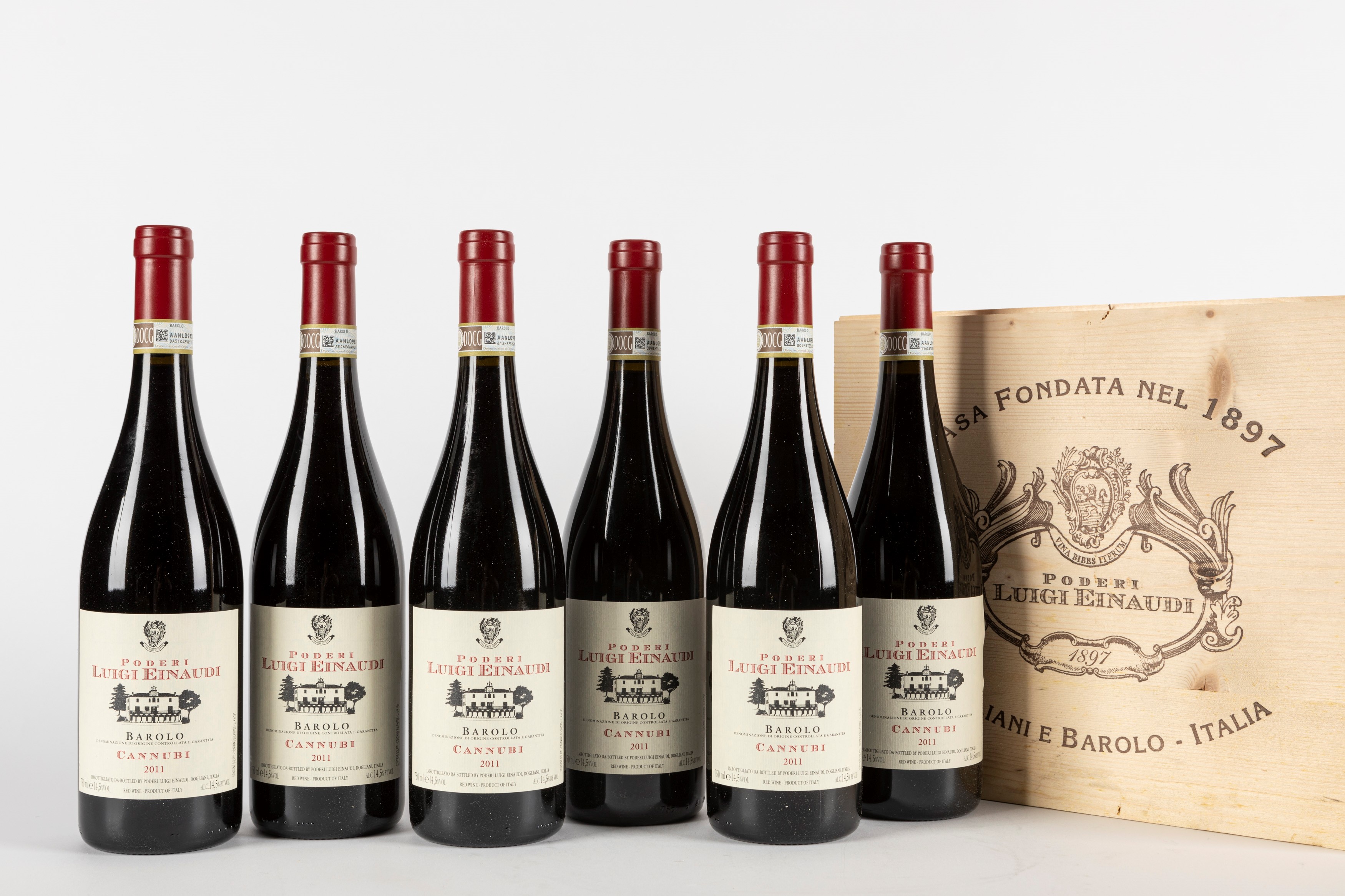 Italia - Poderi Luigi Einaudi nei Cannubi, Barolo Docg (6 Bt)