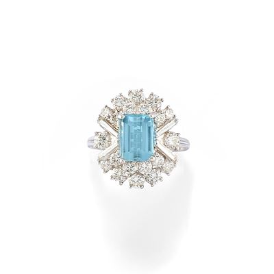 Anello con Acquamarina