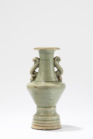 Piccolo vaso celadon biansato