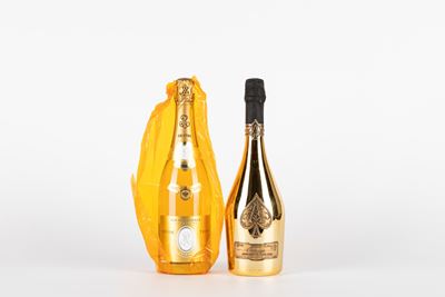 Armand De Brignac Gold Brut (1 Bt) Cristal 2009 (1 Bt)