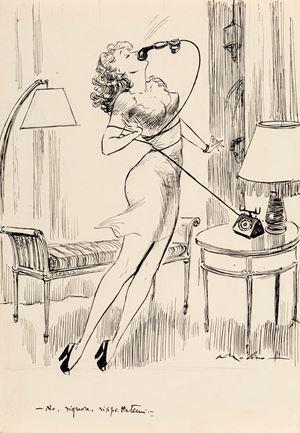 "No, signore, rispettatemi…"