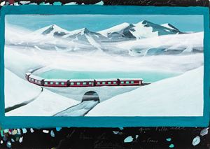 The glacier train