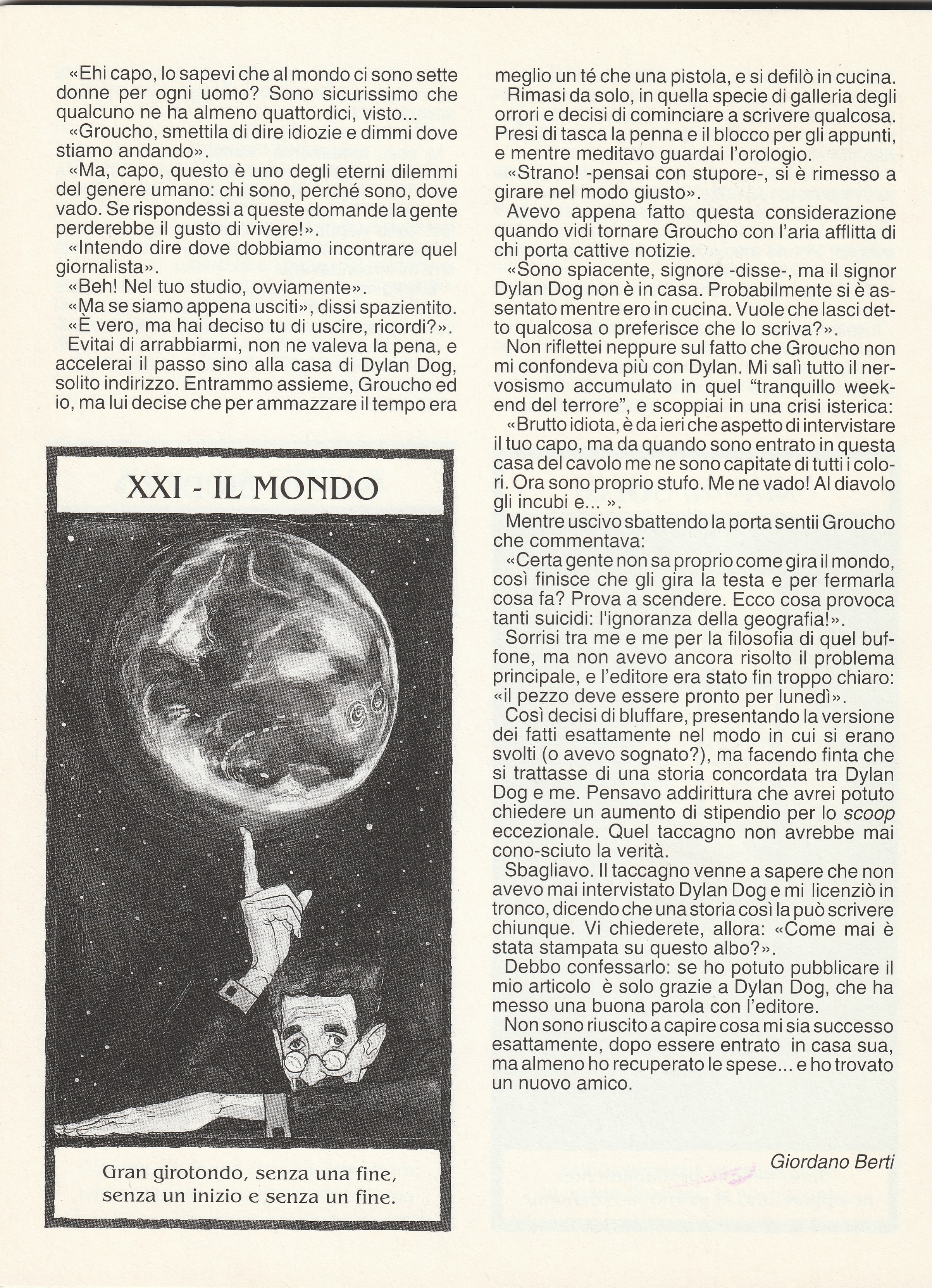 Angelo Stano - Tarocchi Dell'incubo: il Mondo