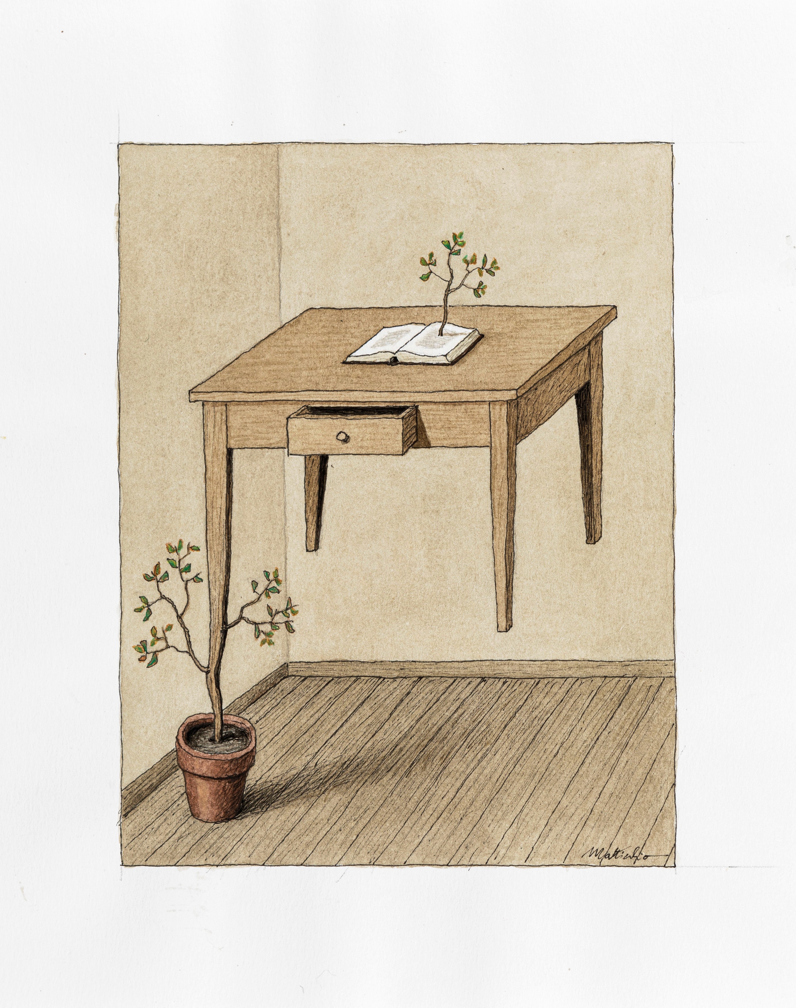 Franco Matticchio - The book is on the table 2013 | Masters of
