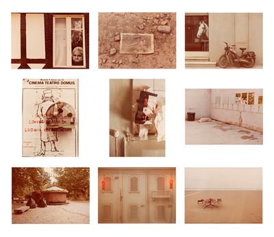 Portfolio 'Cantergiani' – Nove stampe cromogeniche vintage, 1973-1975