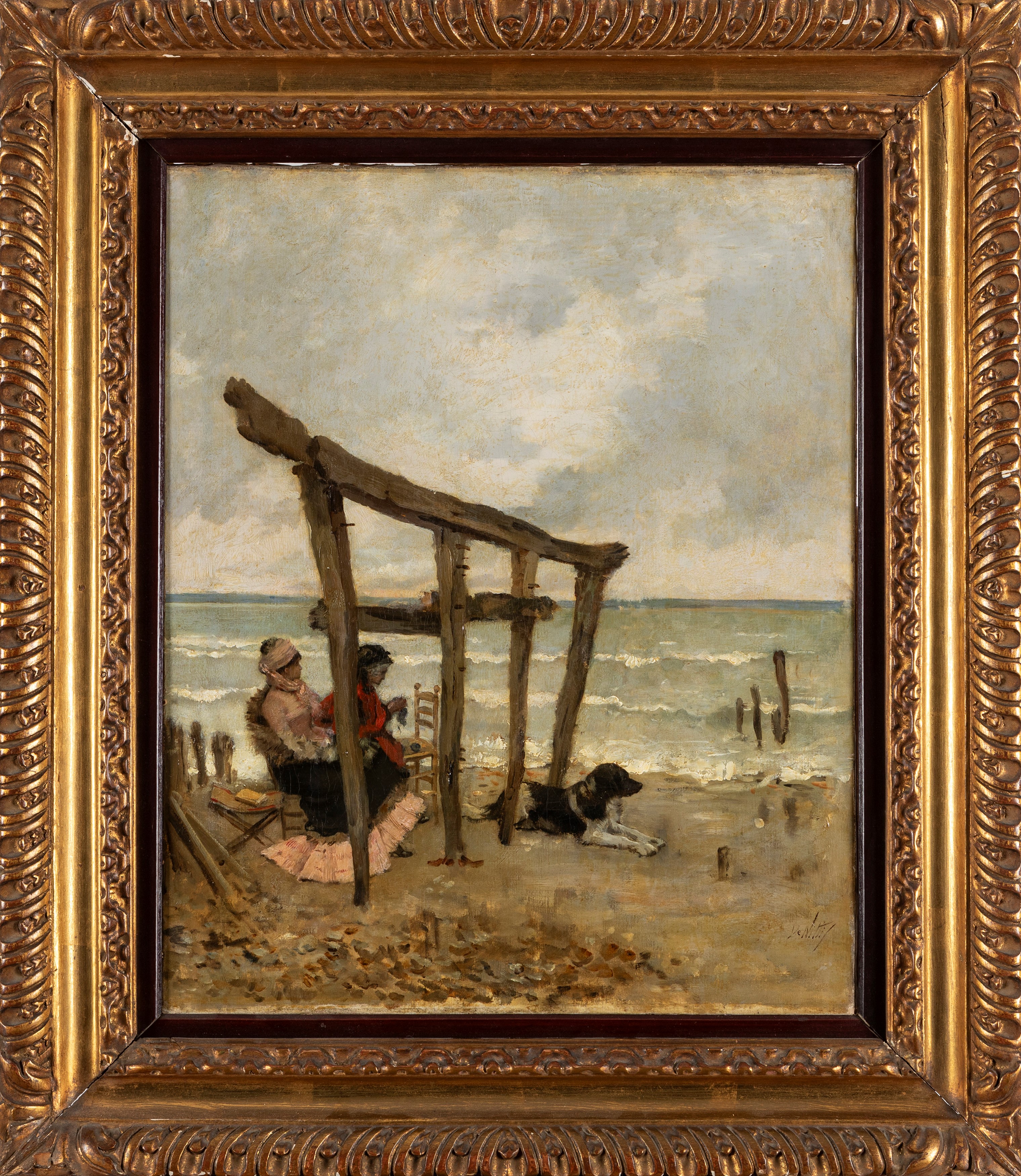 Giuseppe De Nittis - Sulla Spiaggia