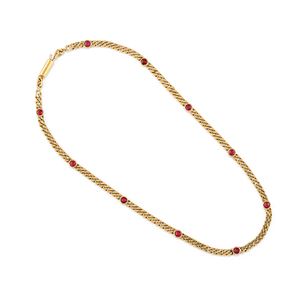 Ruby necklace