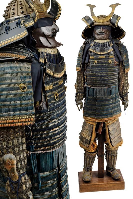Antique Edo Period Samurai Armor (A-26)