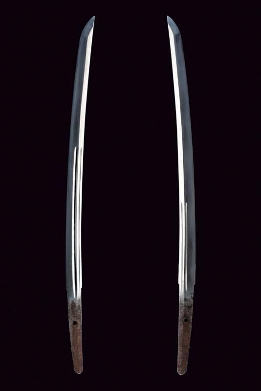 Wakizashi con Firma Fujiwara Kuniyoshi -tsukuru o Koreo