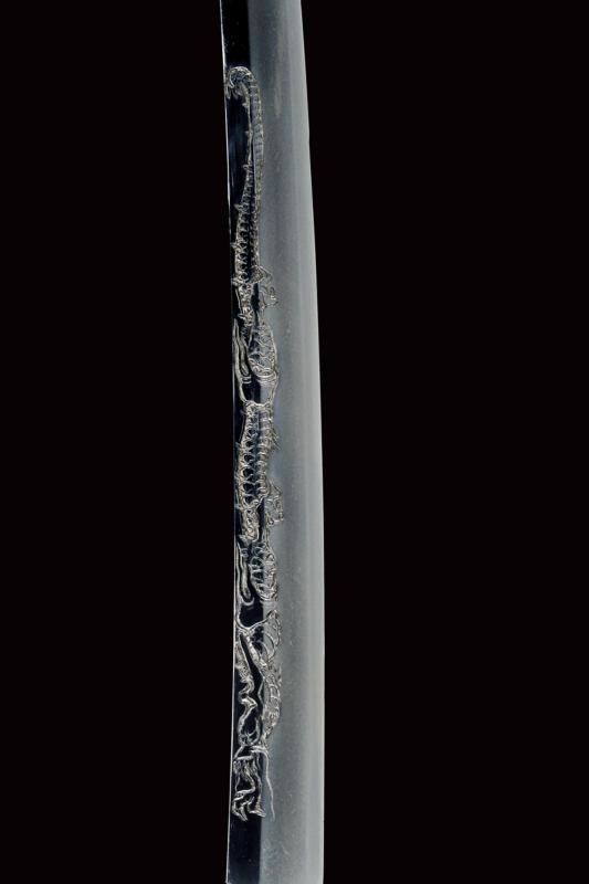 Bellissimo Wakizashi in Koshirae Coevo, Mei: Sakuyo Bakka-shi Hosokawa Masamori Koku-in