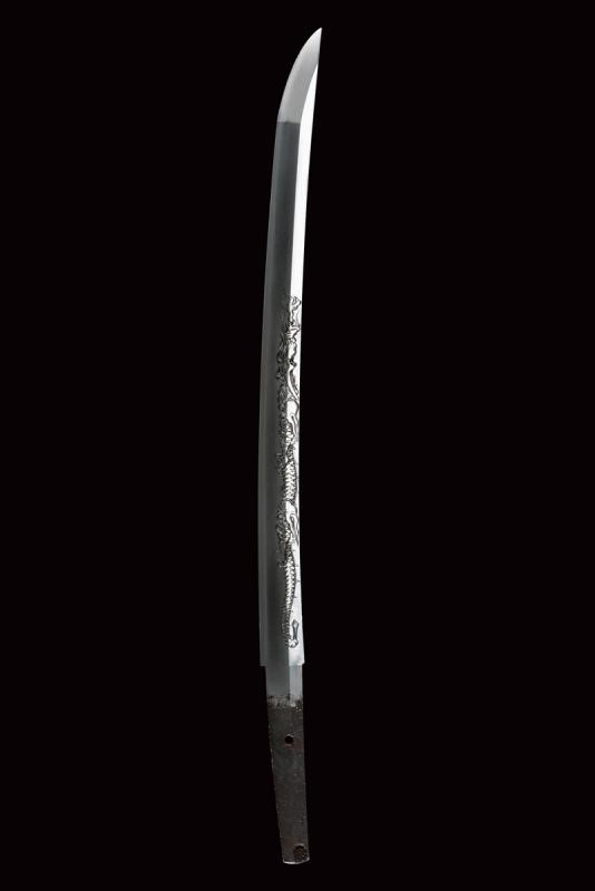 Bellissimo Wakizashi in Koshirae Coevo, Mei: Sakuyo Bakka-shi Hosokawa Masamori Koku-in