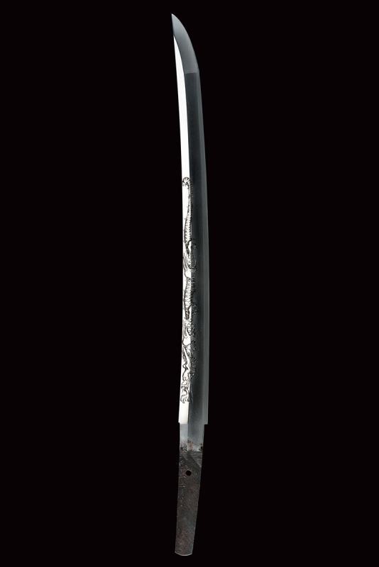 Bellissimo Wakizashi in Koshirae Coevo, Mei: Sakuyo Bakka-shi Hosokawa Masamori Koku-in