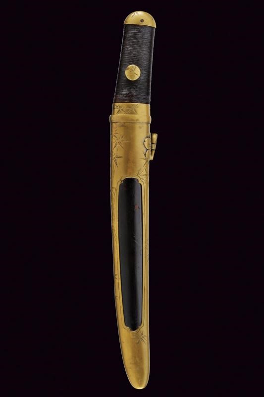 Tanto in Aikuchi Koshirae, Mei: Tanba No Kami Yoshimichi