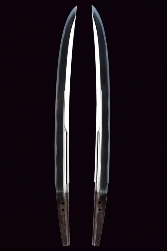 Bel Wakizashi in Koshirae Aikuchi, Mei: Etchu No Kami Masatoshi