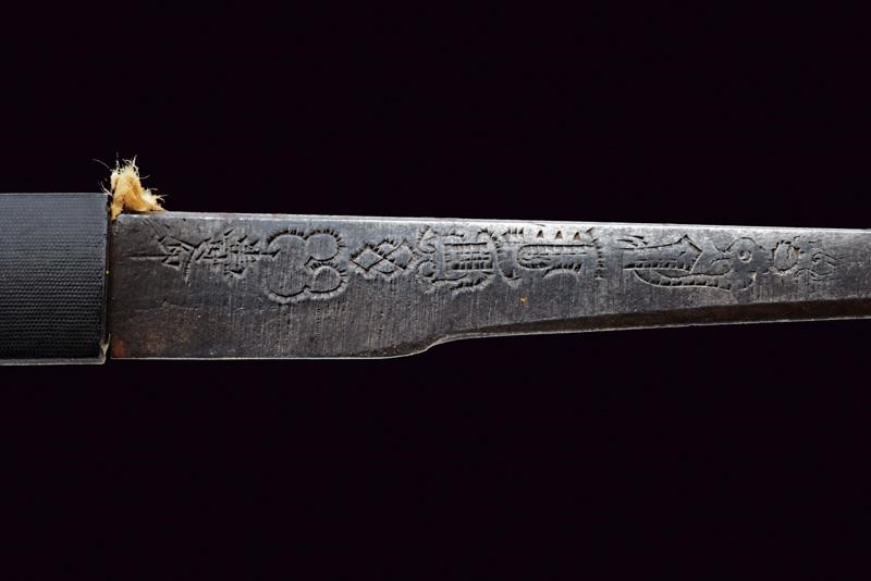 Bel Wakizashi in Koshirae Aikuchi, Mei: Etchu No Kami Masatoshi
