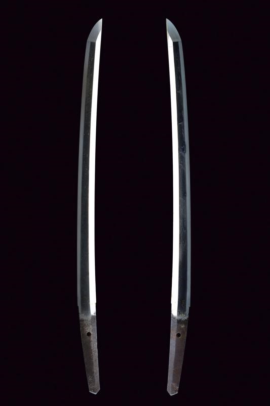 Wakizashi in Shirasaya, Mei: Hizen Kuni Ju Mustu No Kami Tadayoshi