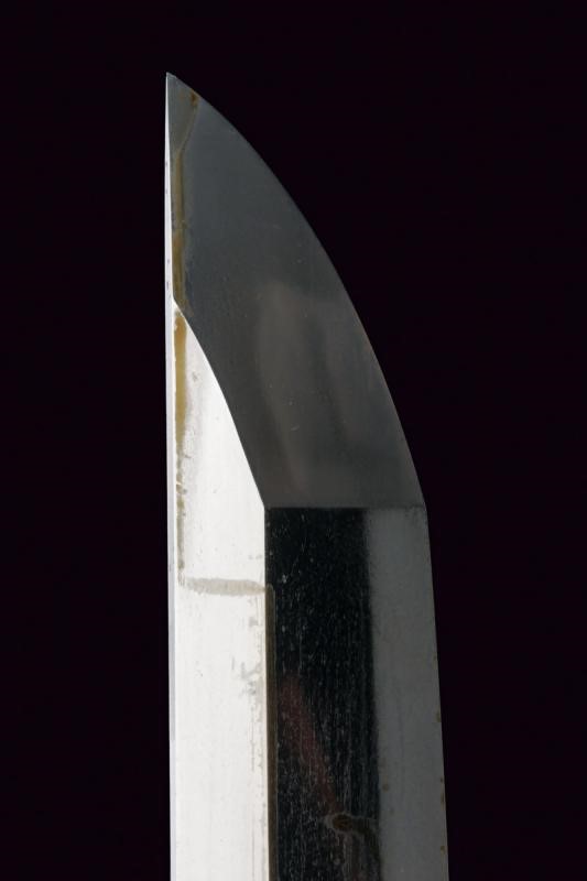Wakizashi in Shirasaya, Mei: Hizen Kuni Ju Mustu No Kami Tadayoshi