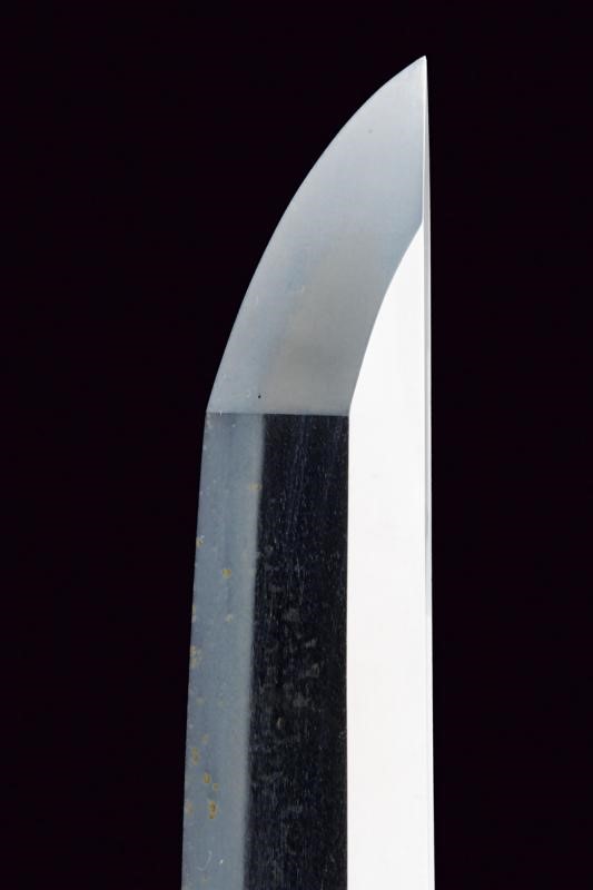 Wakizashi in Shirasaya, Mei: Hizen Kuni Ju Mustu No Kami Tadayoshi