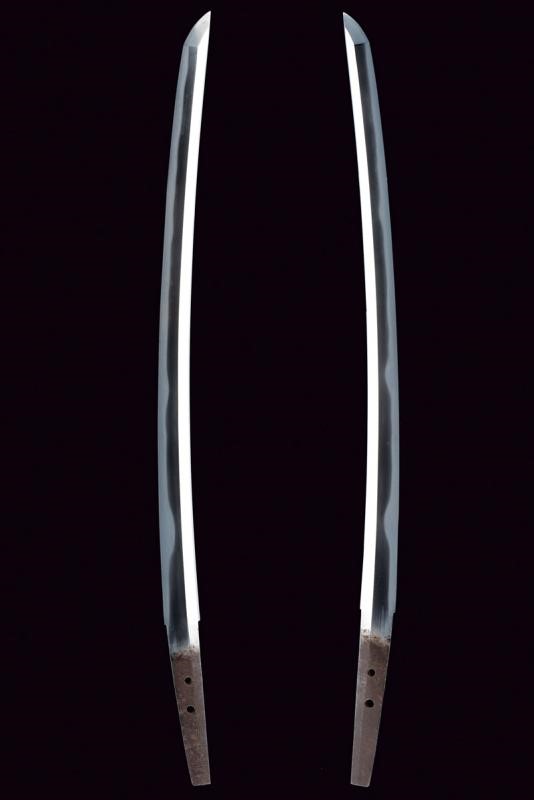 Wakizashi in Shirasaya, Mei: Tanba No Kami Yoshimichi