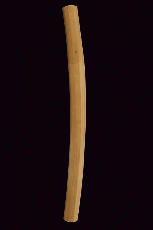 Wakizashi in Shirasaya, Mei: Iga No Kami Kinmichi (shodai)