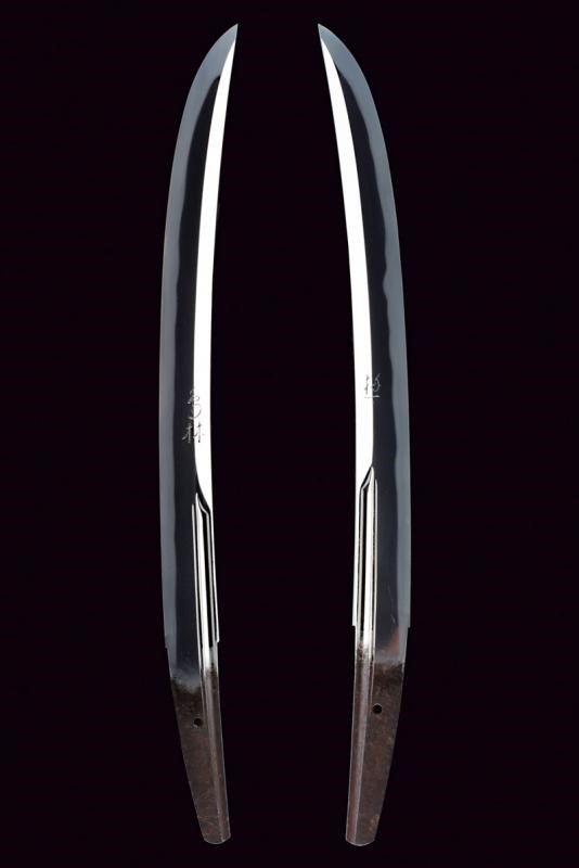 Wakizashi in Shirasaya, Mei: Iga No Kami Kinmichi (shodai)