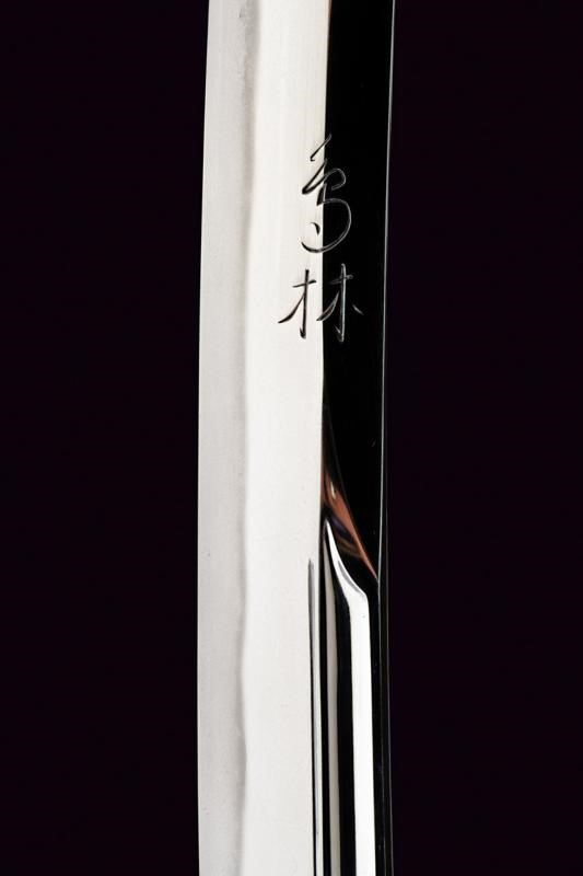 Wakizashi in Shirasaya, Mei: Iga No Kami Kinmichi (shodai)