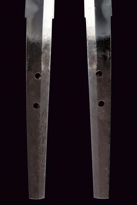 Importante Katana in Shirasaya, Mei: Echizen No Kami Sukehiro
