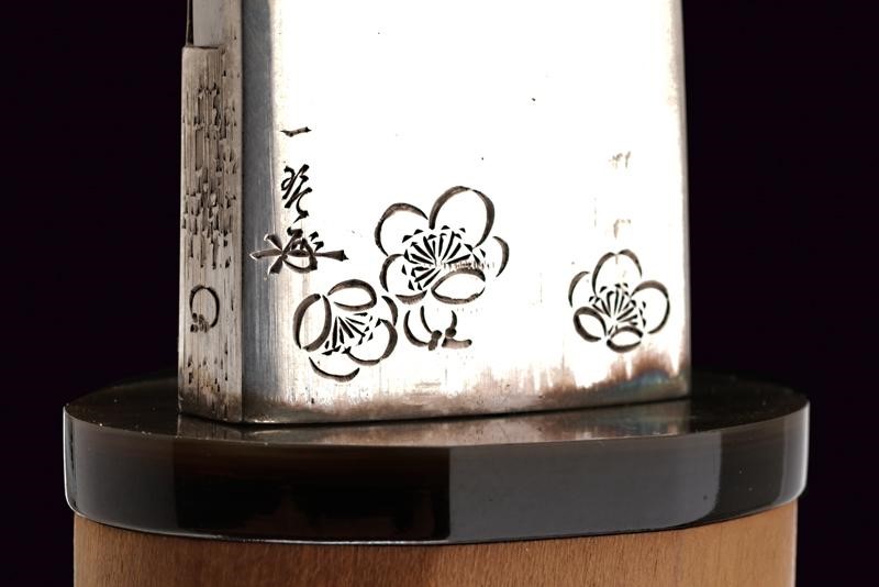 Interessante Katana in Shirasaya, Mei: Etchu No Kami Masatoshi