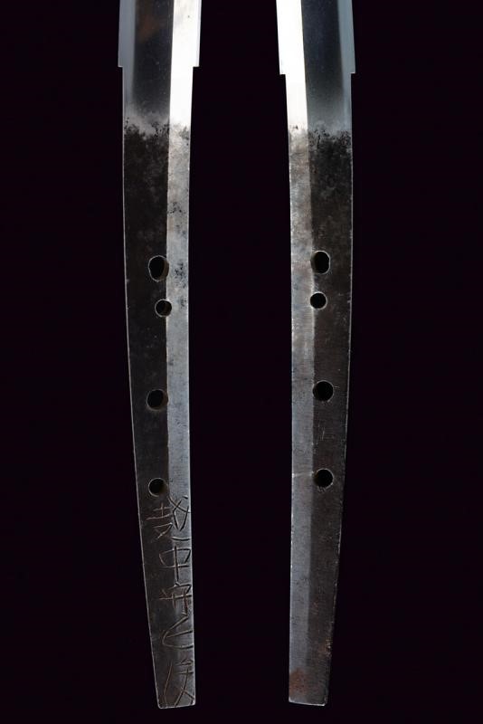 Interessante Katana in Shirasaya, Mei: Etchu No Kami Masatoshi