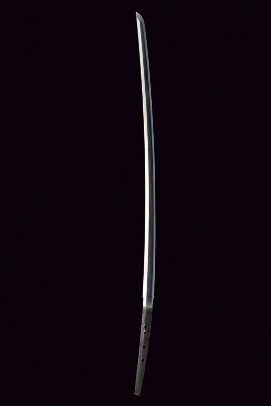 Interessante Katana in Shirasaya, Mei: Etchu No Kami Masatoshi