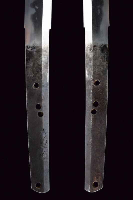 Katana in Koshirae, Mei: Daihoshi Kinmichi