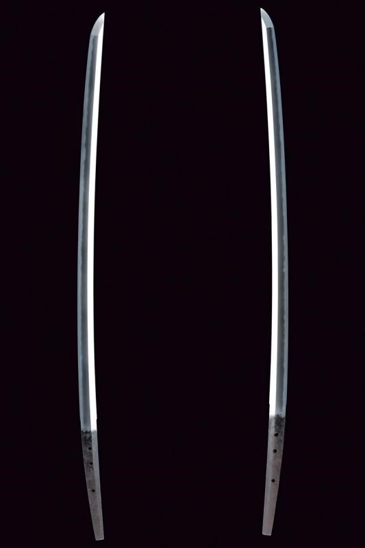 Prestigiosa Katana in Shirasaya, Mei: Rakuyo Ju Shinano No Kami Kunihiro