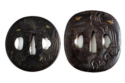 Lotto di Due Tsuba