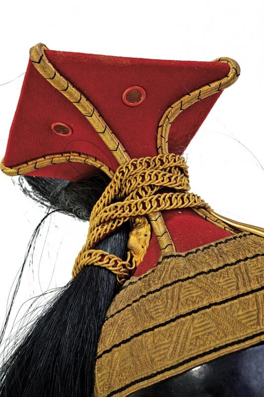 Tschapka da Ufficiale Superiore del K.u.k. Ulanen-regiment Nr. 3, Mod. 1899