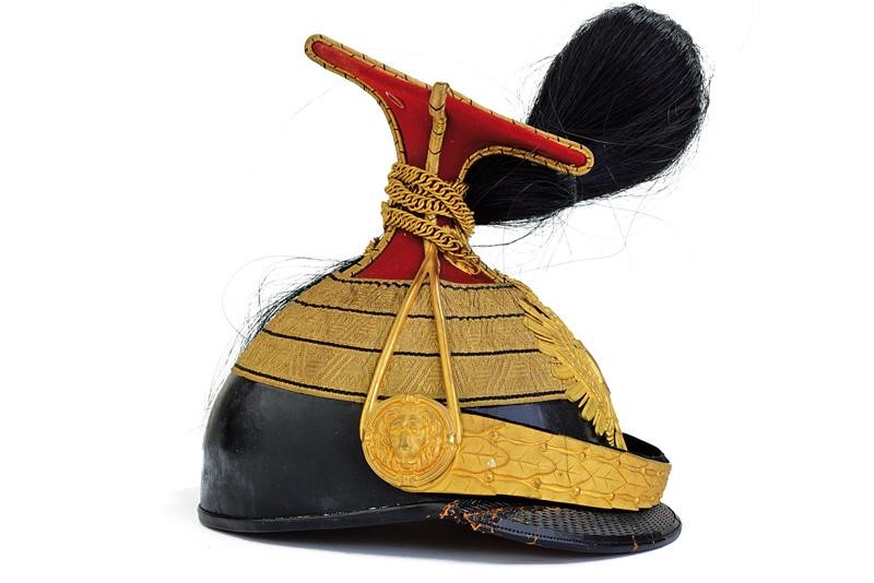 Tschapka da Ufficiale Superiore del K.u.k. Ulanen-regiment Nr. 3, Mod. 1899